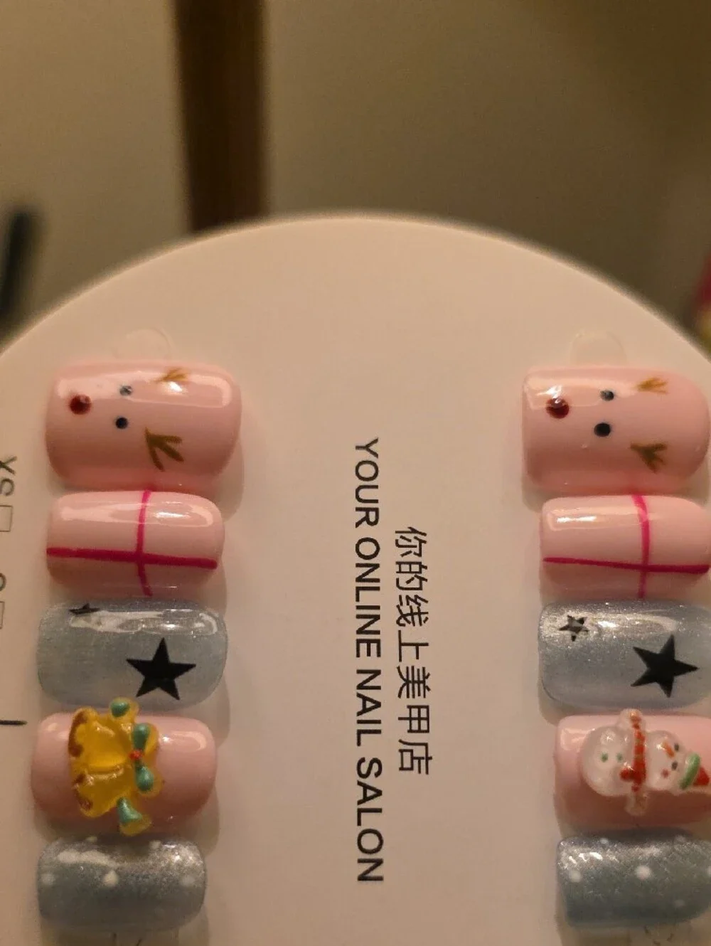 N/A christmas nail